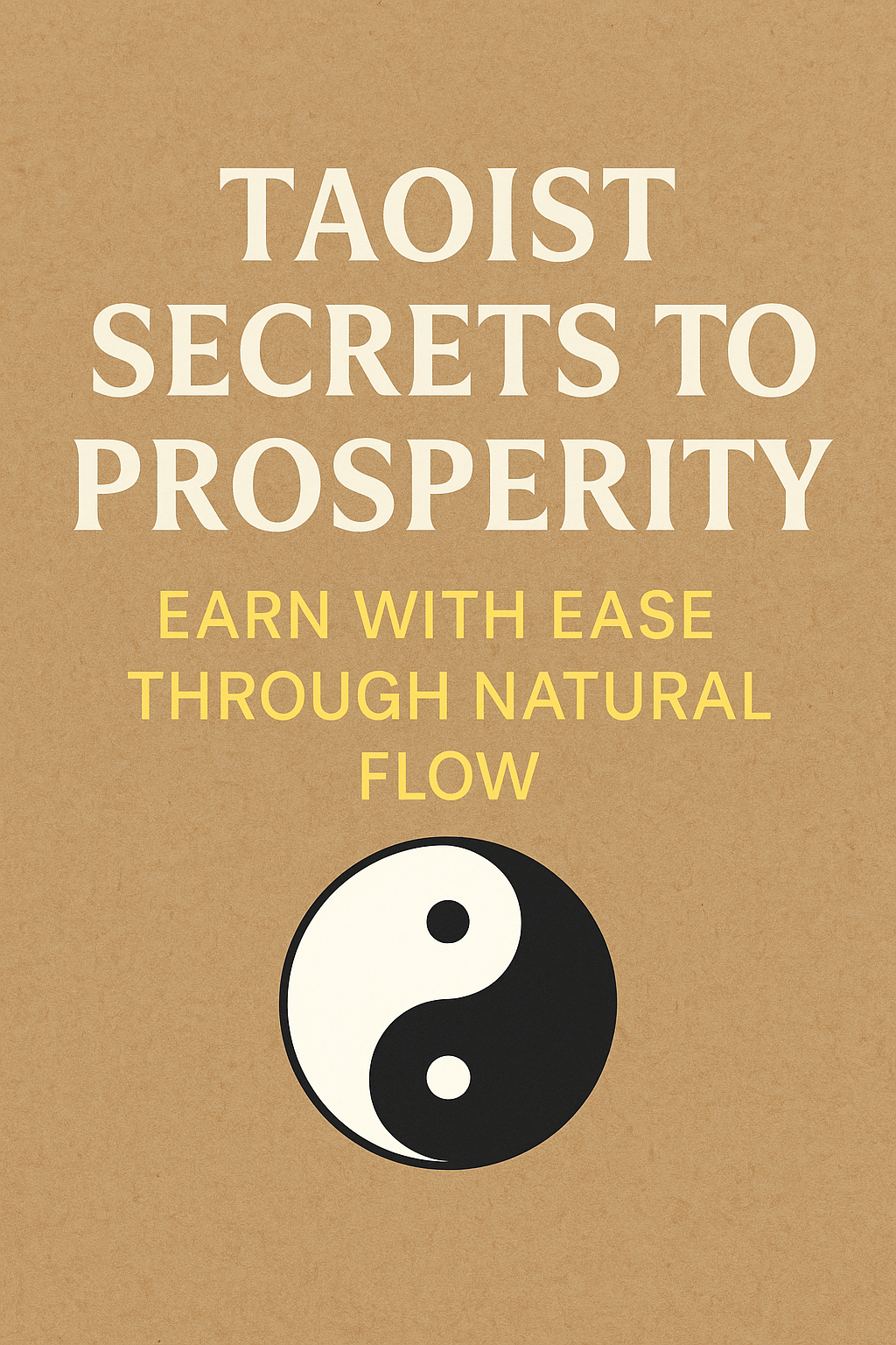 Taoist Secrets to Prosperity – Earn with Ease Through Natural Flow