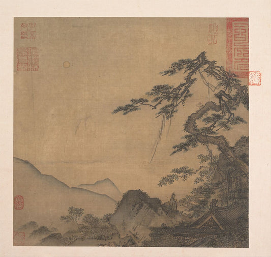 Ma Lin landscape with a great pine, Southern Song dynasty, The Metropolitan Museum of Art