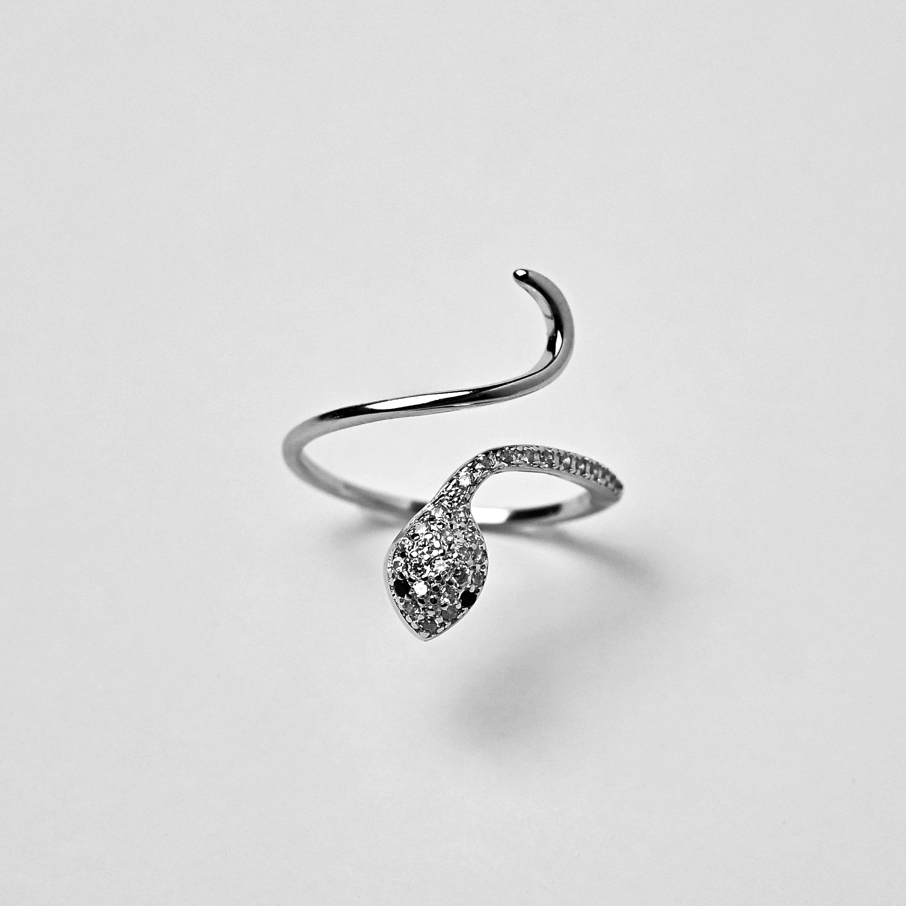 925 Silver Snake Wrap Ring