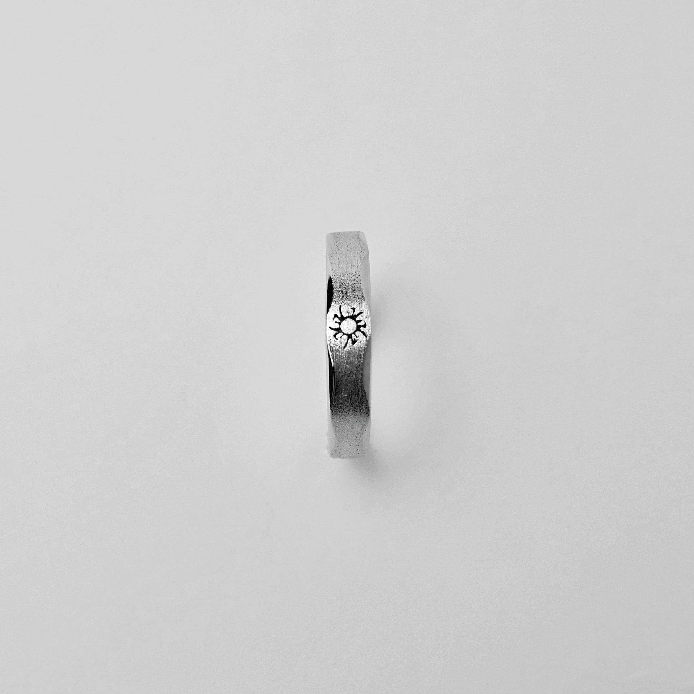 Sun And Moon Couple Rings Set