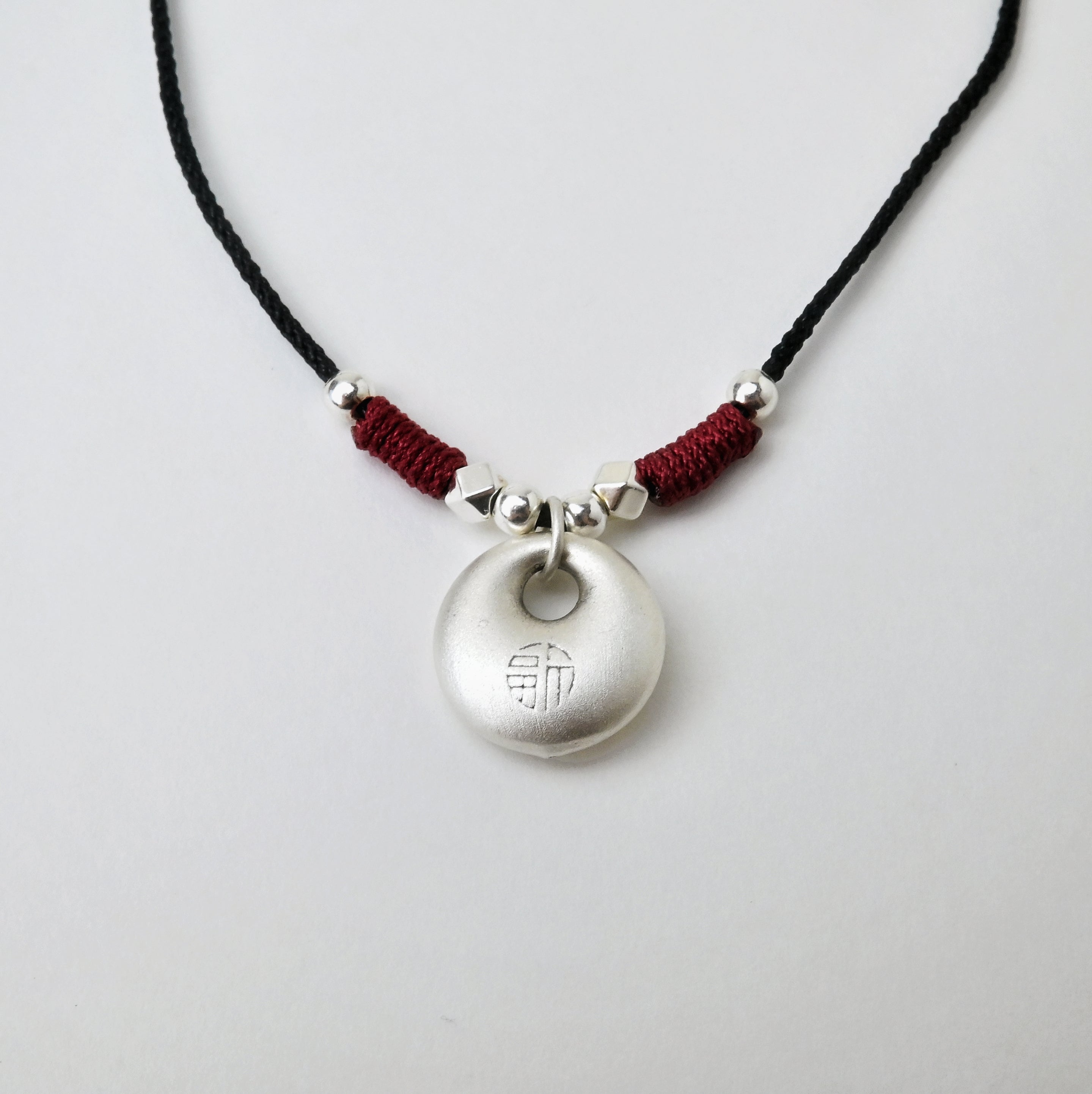 Blessing and Peace 999 Silver Necklace