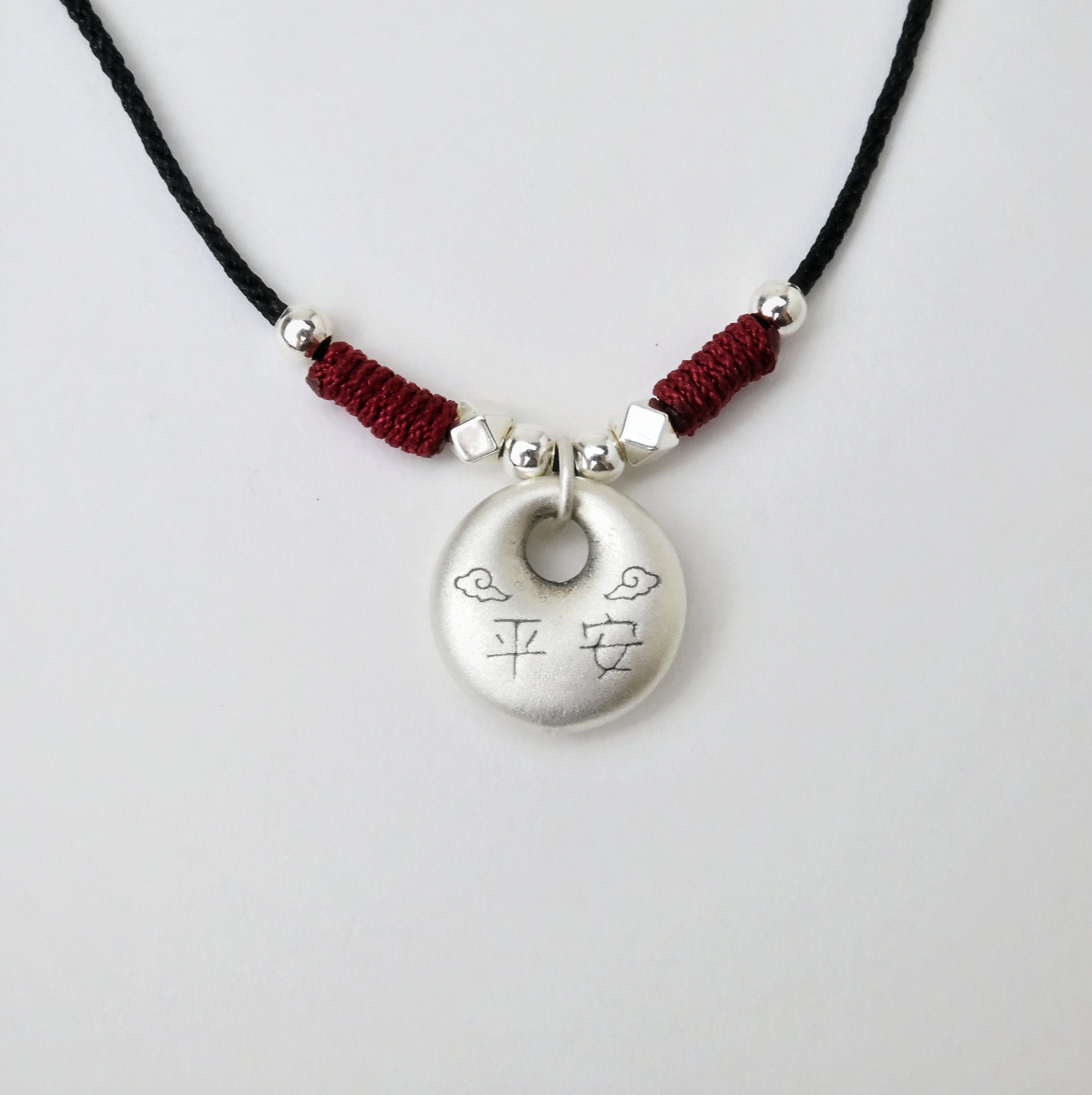 Blessing and Peace 999 Silver Necklace