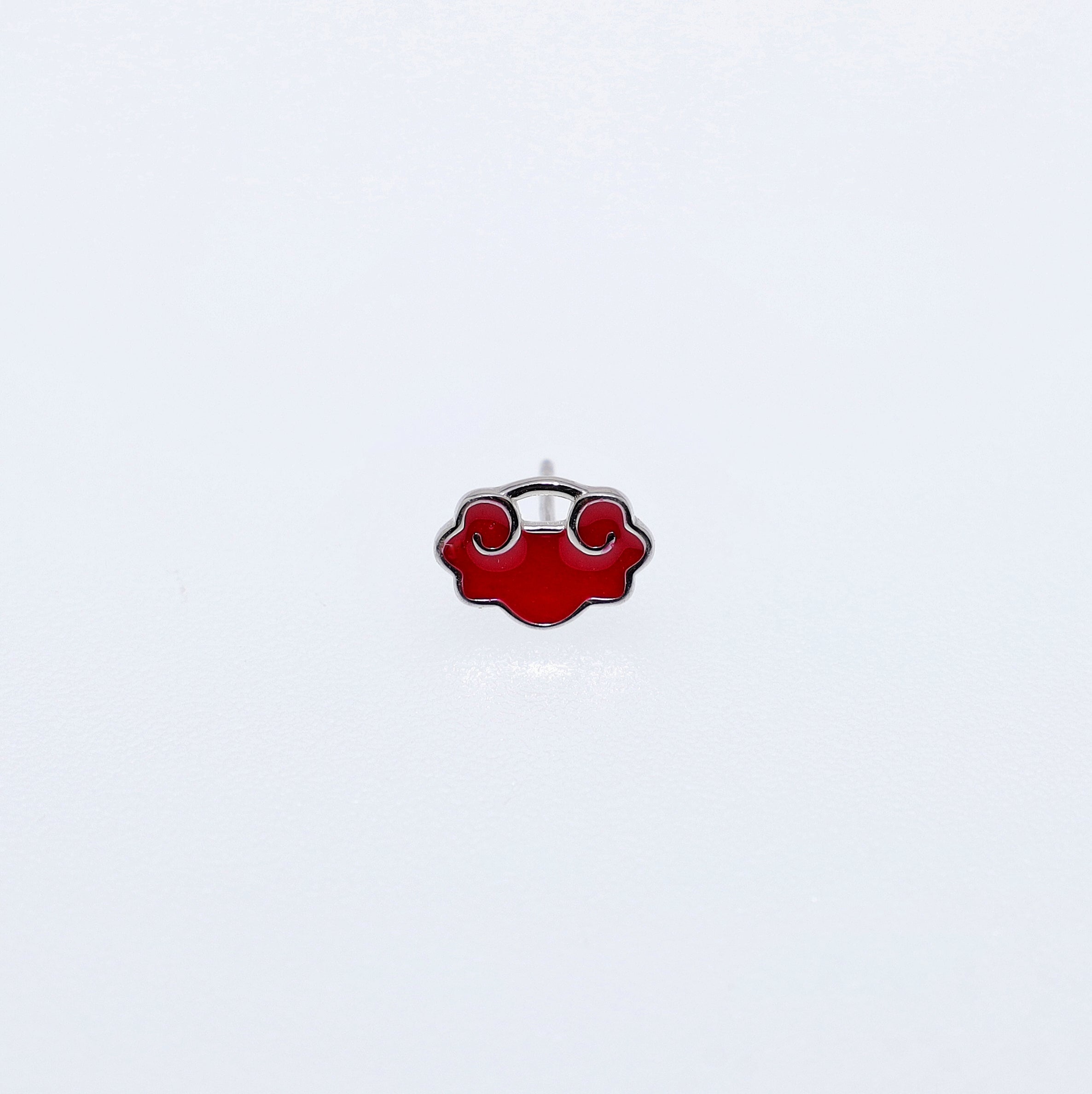 Happiness Character Longevity Lock Lucky Earrings