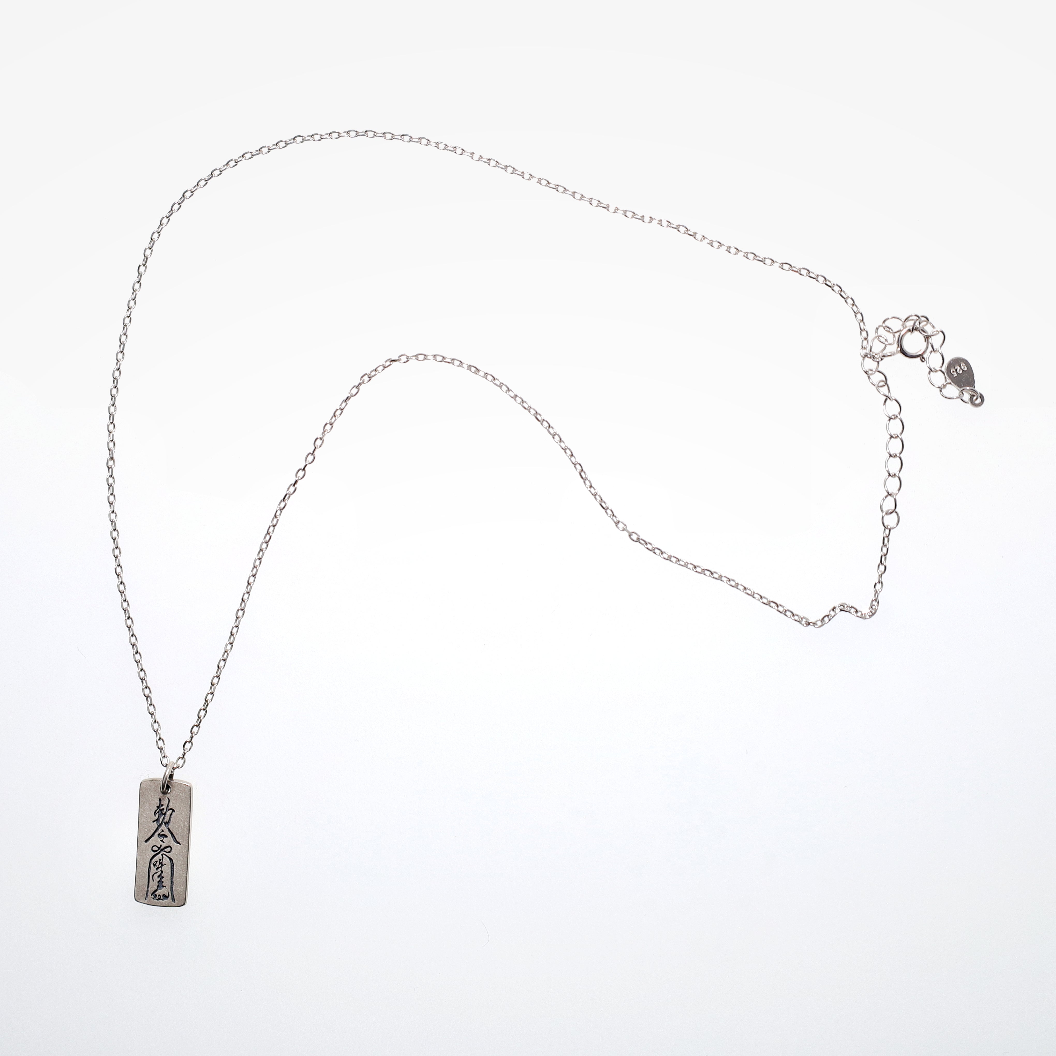 Silver Amulet Necklace for Protection and Fortune